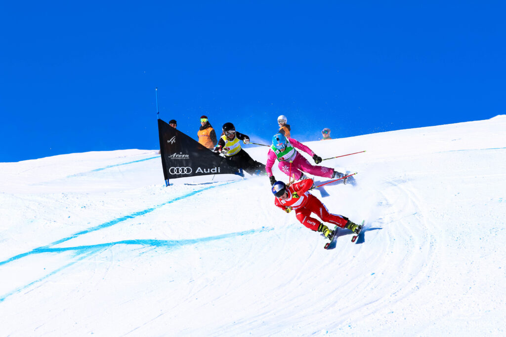 SkiCross WorldCup Arosa 12 – Fotografie von Christian Nüssli