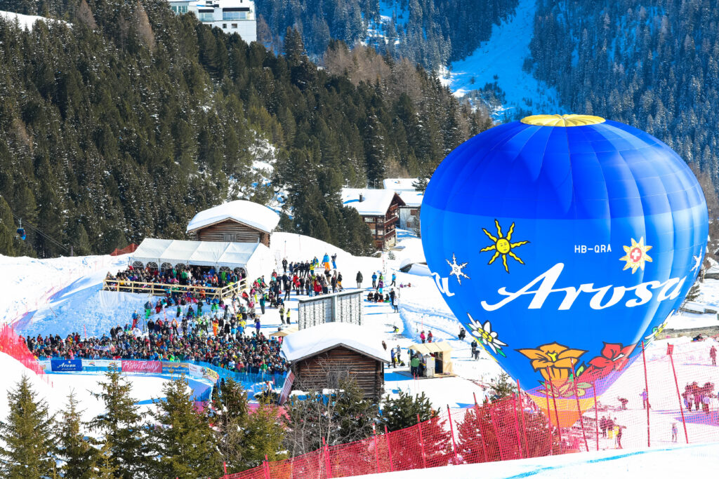 SkiCross WorldCup Arosa 19 – Fotografie von Christian Nüssli